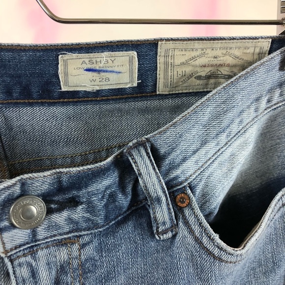 SALE All Saints Cosby Ashby Broken Boyfriend Jeans - Picture 4 of 7